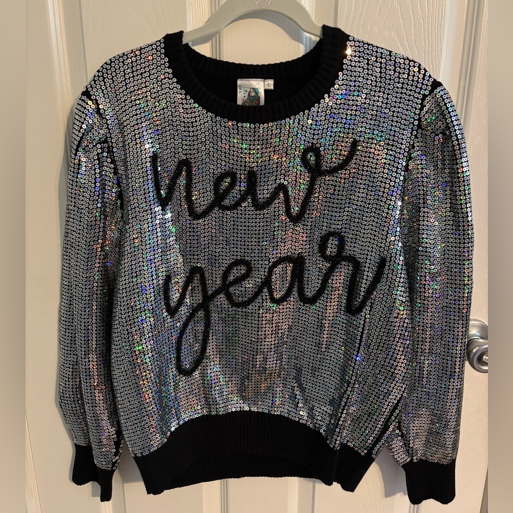 Queen of Sparkle New Year Same Queen Sweater